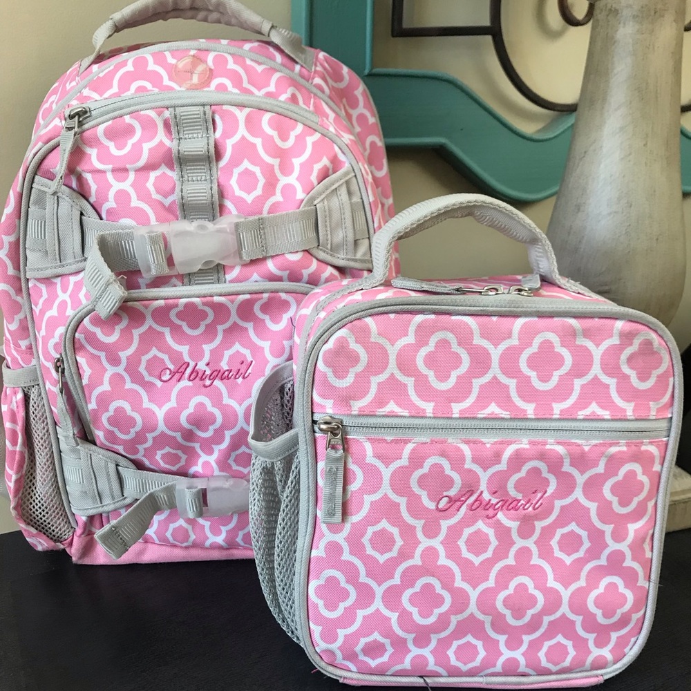 Pottery Barn Backpack and Lunchbox